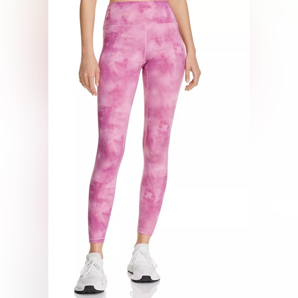 Spiritual Gangster Pink Purple Tie Dye High Rise Leggings - Womens XS EUC